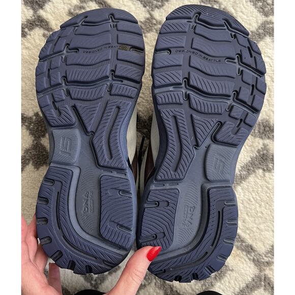 BROOKS Women's Ghost 15 Spa Blue Neo Pink Athletic Running Sneakers Shoes Sz 9B - Picture 13 of 13